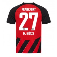 Stroje piłkarskie Eintracht Frankfurt Mario Gotze #27 Koszulka Podstawowej 2023-24 Krótki Rękaw